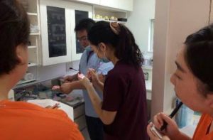 石膏注ぎ勉強会